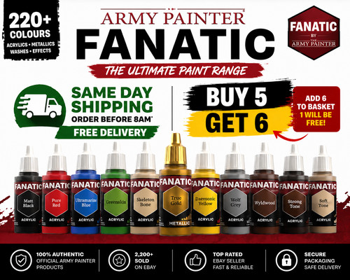 Army painter fanatic warpaints - army,