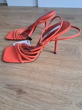 Zara Red Orange Strappy