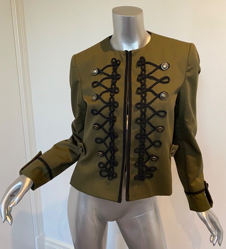 Zara khaki black military - black,