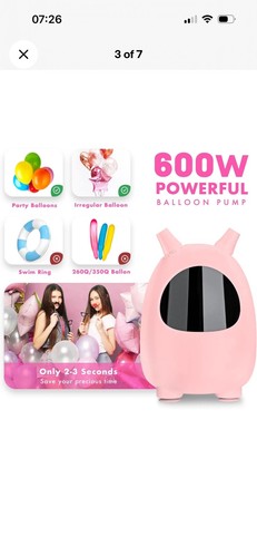 Balloon pump mini size - balloon,