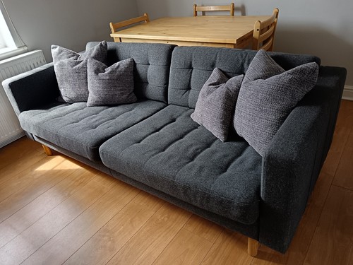 Ikea landskrona seater sofa - ikea, 3