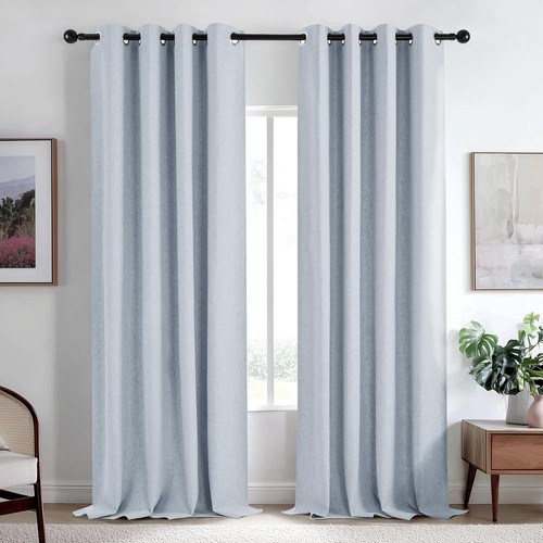Thermal faux linen - faux, blackout