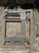 Vintage metal letterpress - vintage,