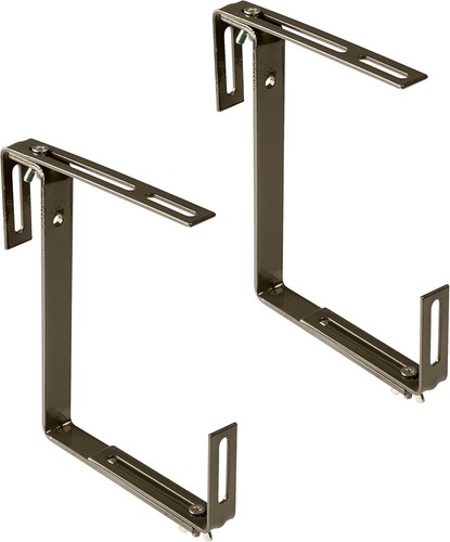 Adjustable brown window box - brown,