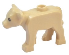 Lego Tan Calf, Baby Cow