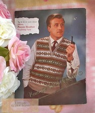 Vintage 1950s Mens Sleeveless