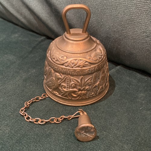 Vintage brass sanctuary bell - sanctuary,