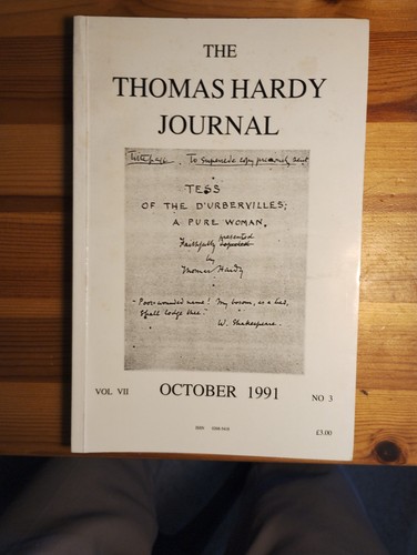 Thomas hardy journals 14 - hardy, (14
