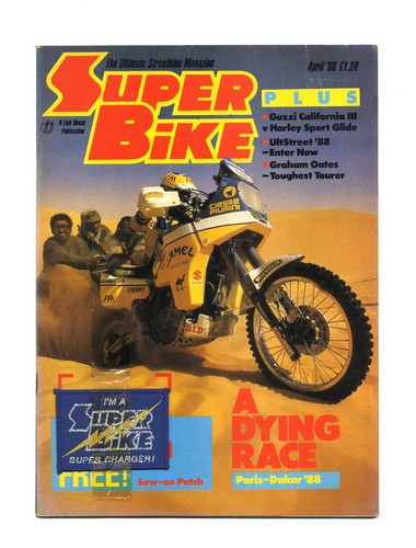 Paris dakar 1988 - paris-dakar, nr750