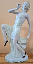 Art deco dancing lady - deco, by