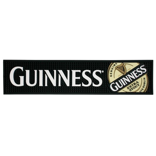 Guinness label pvc bar spill - bar,