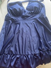 Woman’s Navy Blue Swimdress - Size 1XL