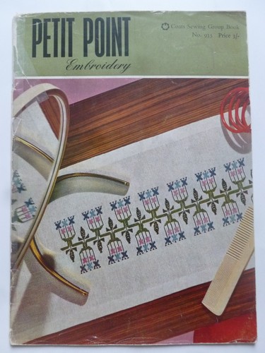 Petit point embroidery - petit,