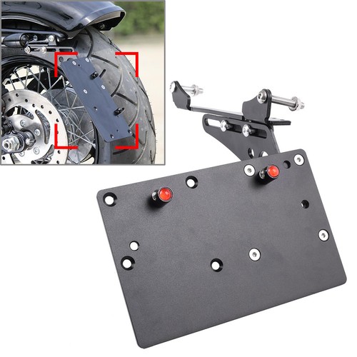 Side mount license plate - mount,