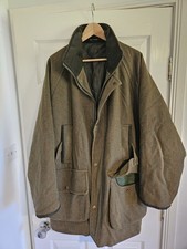 Bladen Supasax Field Jacket Men's 2XL/48 Green Tweed Country Shooting Coat