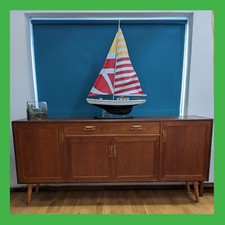 G Plan Fresco Sideboard / Beautiful Teak Mid Century MCM / Cabinet Unit