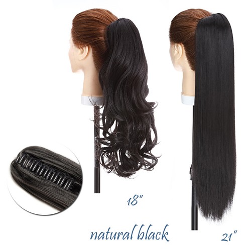 Thick hair ponytail clip - ponytail,