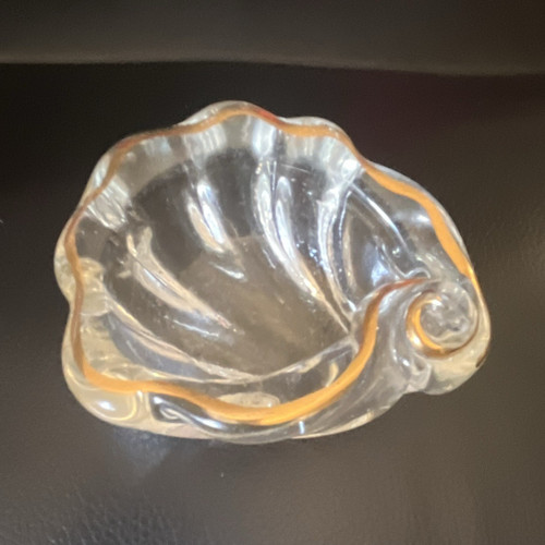 Mikasa crystal trinket dish