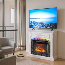 Electric Fireplace With TV