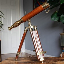 Brass Nautical Telescope With