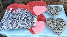 Large Love Sign & Heart Decorations Job Lot Wedding Florists Party See Descrip