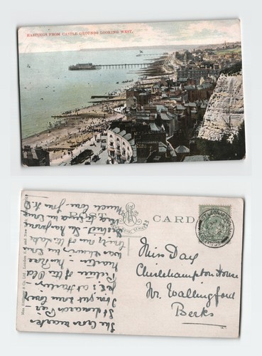 Vintage postcard hastings - vintage,