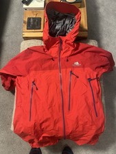 Mountain Equipment Lhotse Men's Red Gore-Tex Pro Waterproof Jacket, Size Large