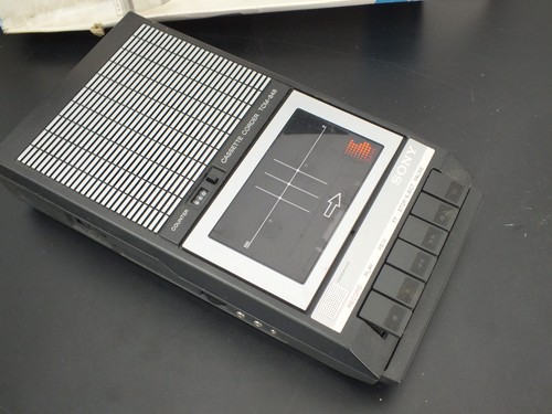 Vintage sony tcm - vintage, cassette
