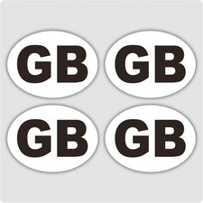 UK OVAL SELF ADHESIVE VINYL