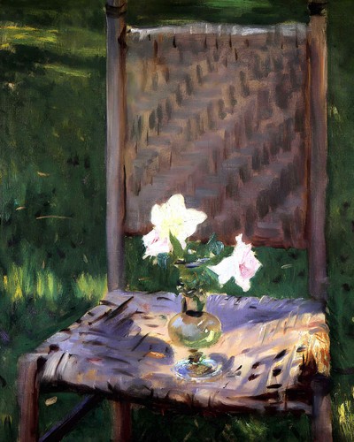 The old chair 1886 painting - the,