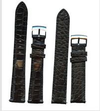 Black Genuine Alligator Watch