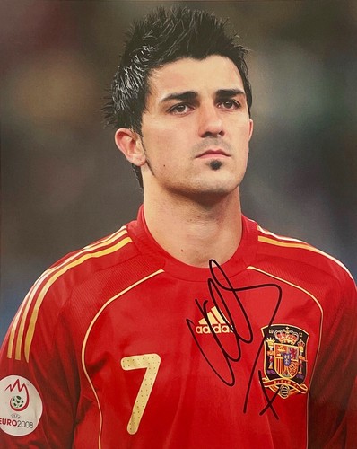 Football david villa - -, signed