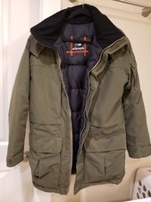 Eider Down Coat Olive Green