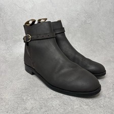 Taurus Brown Leather Men’s Ankle Yard Paddock Riding Boots - Size UK 11