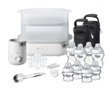 NEW Tommee Tippee Super Steam Electric Steriliser Set Bottle Warmer Complete Set