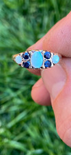 9ct gold Vintage Opal and