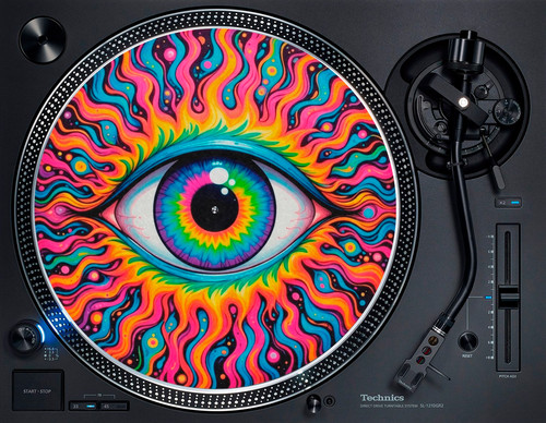 Psychedelic visionary eyeball - visionary,