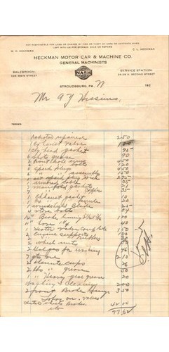 Heckman motor car nash - motor,