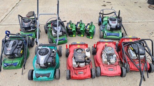 Job lot petrol lawnmower - lot,