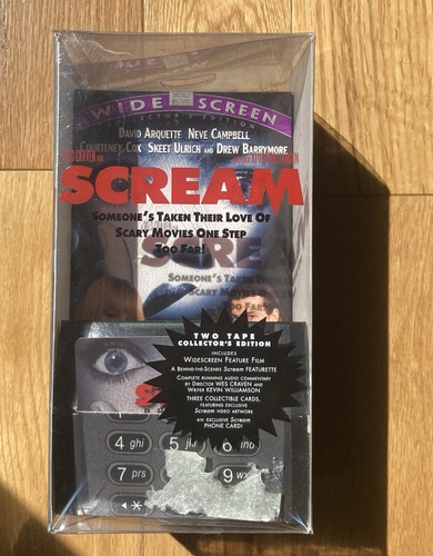 Rare scream tape vhs - rare,