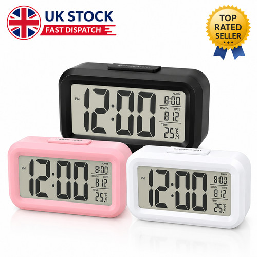 Digital alarm clock led - clock,