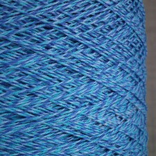 SOFT 3 PLY COTTON YARN BLUE