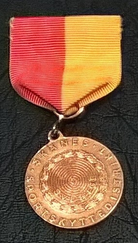 Table medal c39 sweden skane - medal,