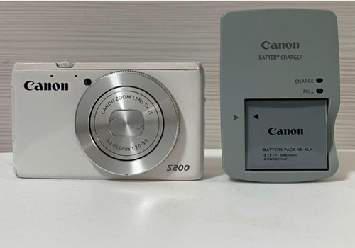 Canon powershot s200 white - powershot,