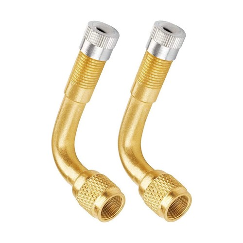 Pack 90掳 tire valve - 2-pack,