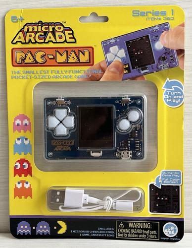 Pac man micro arcade handheld - pac-man,