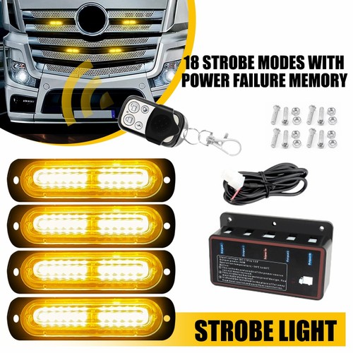 Amber white led - amber/white,