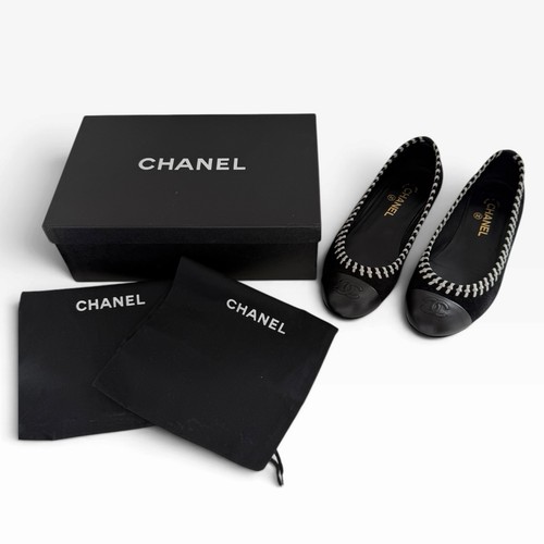 Chanel ballet flat - flat, suede
