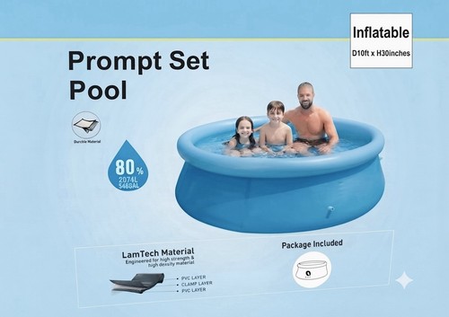 Inflatable swimming pool - swimming, for