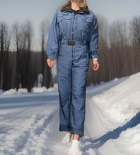 Vtg 90s BELFE One Piece Ski
